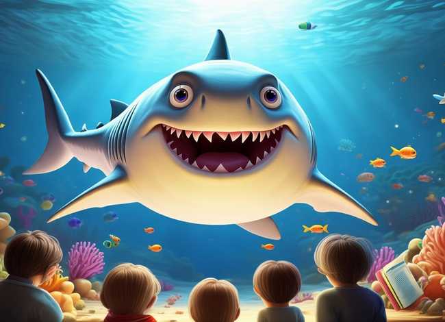 给小朋友讲大鲨鱼的故事（给小朋友讲大鲨鱼的故事作文）