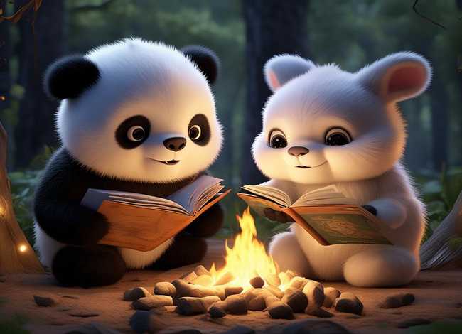 小熊猫的故事睡前故事 - 小熊猫的故事睡前故事,小白兔的故事