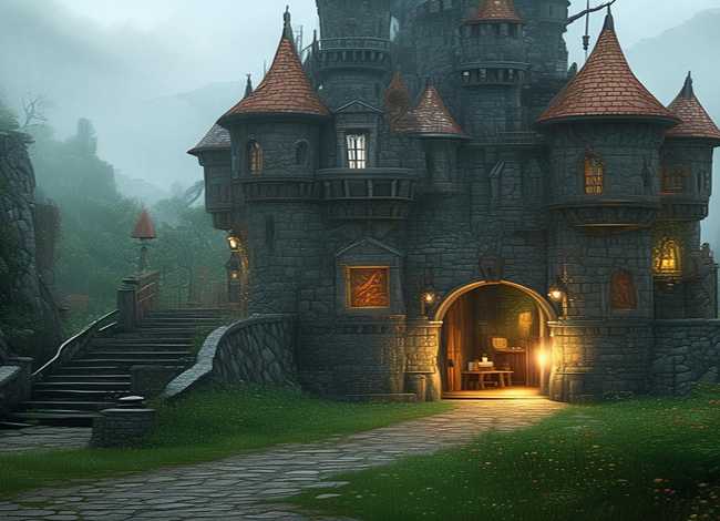 城堡小故事；主题是城堡的小故事