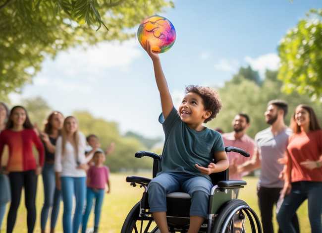 残疾人励志的儿童故事，残疾人的励志小故事