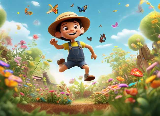 儿童故事花园小子（儿童动画片花园小子）