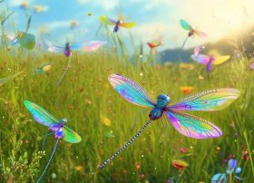 alonglongsong绘本 dragonflies 绘本