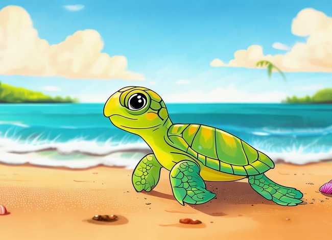 小海龟故事绘本；关于小海龟的绘本故事