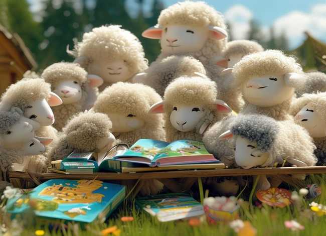关于绵羊的小故事绘本故事；关于绵羊的小故事绘本故事大全
