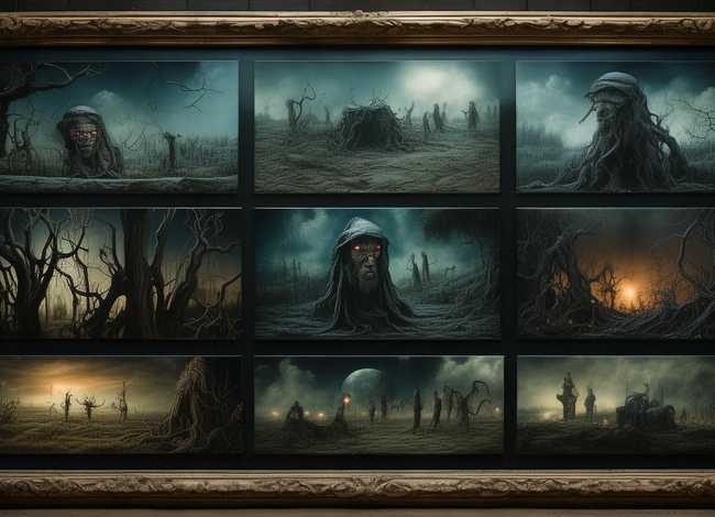 达芬奇十大诡异图画儿童故事，达芬奇画的十大恐怖画