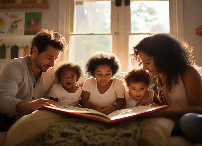 一家人的儿童小故事 - 一家人的幼儿故事