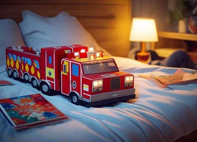 儿童睡前故事消防车的故事 关于消防车的睡前故事