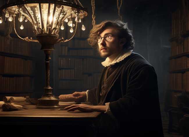 伽利略与摇摆的吊灯的故事 - 伽利略与摇摆的吊灯的故事简写