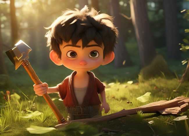 金斧子故事告诉孩子什么？（金斧子故事告诉孩子什么道理）