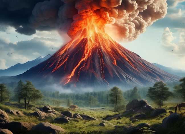 火山的绘本故事（关于火山喷发的绘本故事）