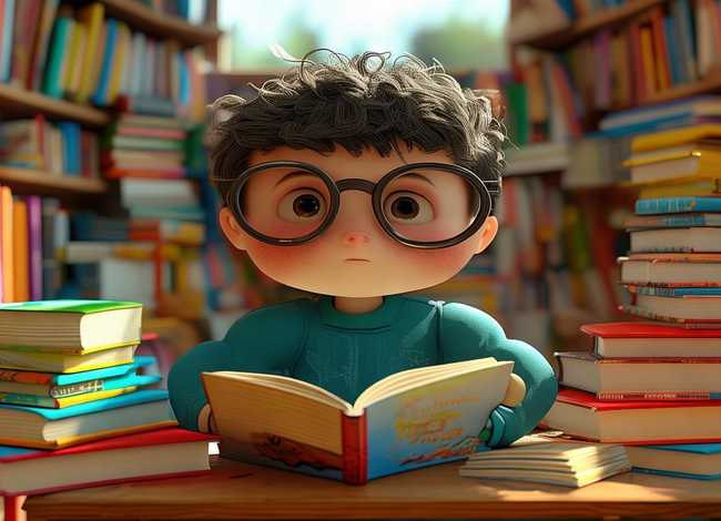 近视的绘本故事；近视的绘本故事图片