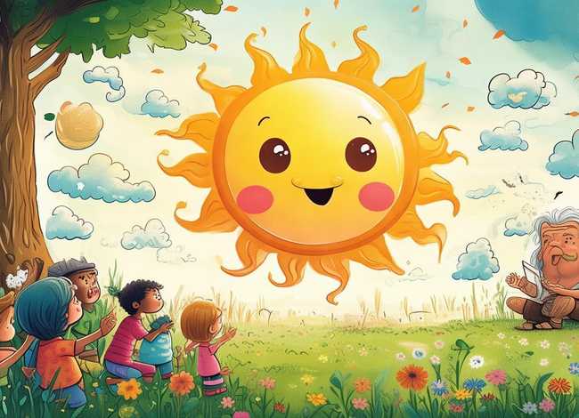 关于太阳的故事绘本 关于太阳的故事绘本教案