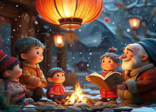 过年的故事儿童版 - 过年的故事简短幼儿