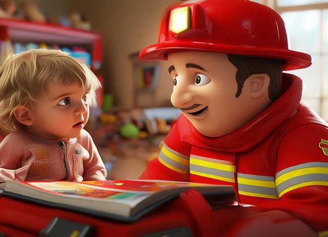 儿童故事消防员文字版，消防员幼儿故事文字