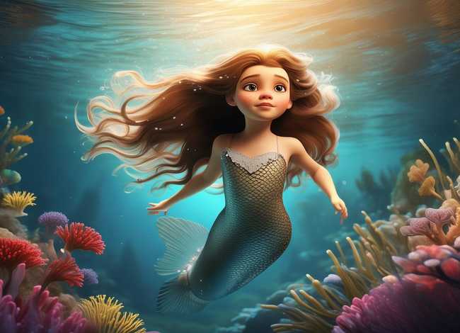 儿童睡前故事美人鱼的故事、幼儿睡前故事美人鱼故事