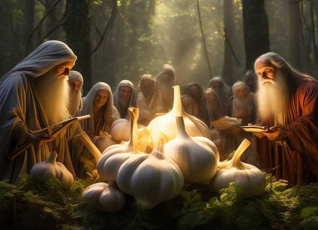 蒜的典故 - 大蒜由来的传说故事