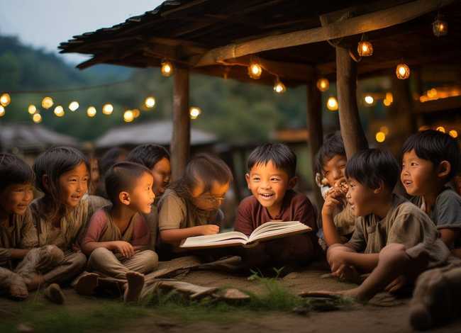 农村小孩子故事大全；农村小孩子故事大全集