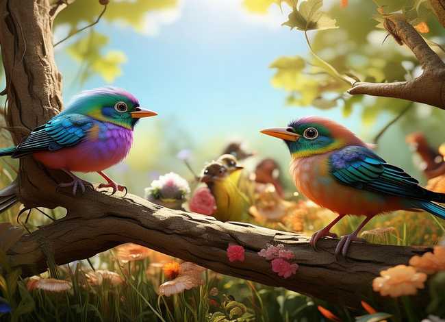 小鸟的童话故事大全 - 小鸟的小故事