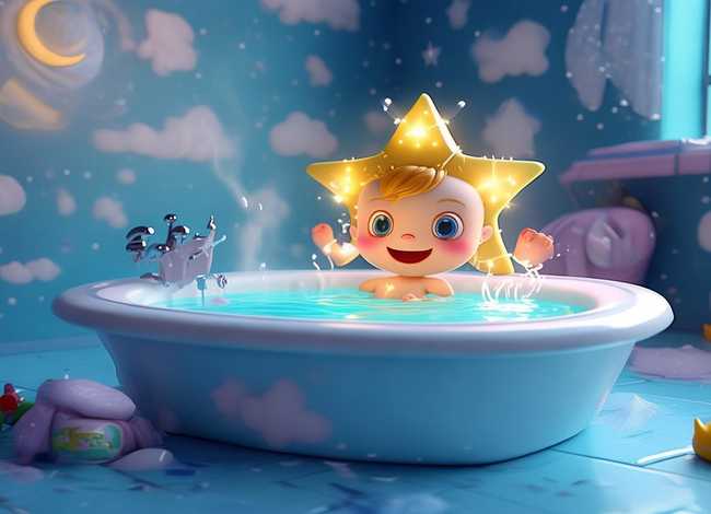 小星星洗澡儿童故事 小星星洗澡 故事