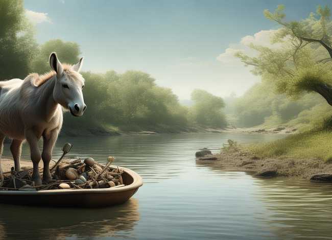 驴子过河的故事告诉我们什么道理，驴子过河的故事告诉我们什么道理呢