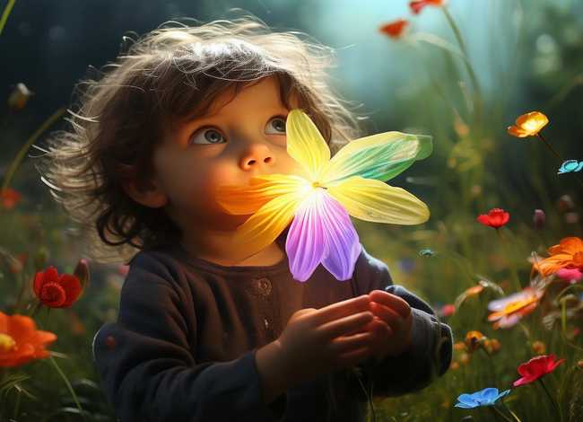 七色花儿童的故事、七色花简单的故事