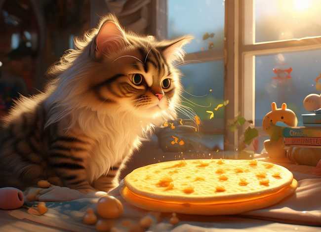 儿童睡前故事大全花猫的油饼，幼儿故事花猫的油饼