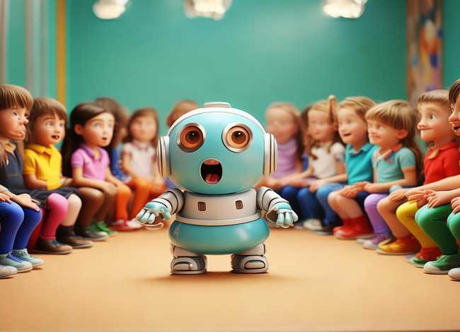机器人故事儿童 机器人幼儿故事