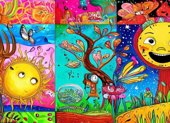 儿童想象画作品 - 儿童想象画获奖作品 儿童想象画作品 - 儿童想象画获奖作品
