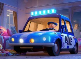 警车故事儿童睡前故事、警车的故事 幼儿睡前