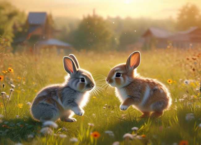 二只小兔子的故事 二只小兔子的故事视频