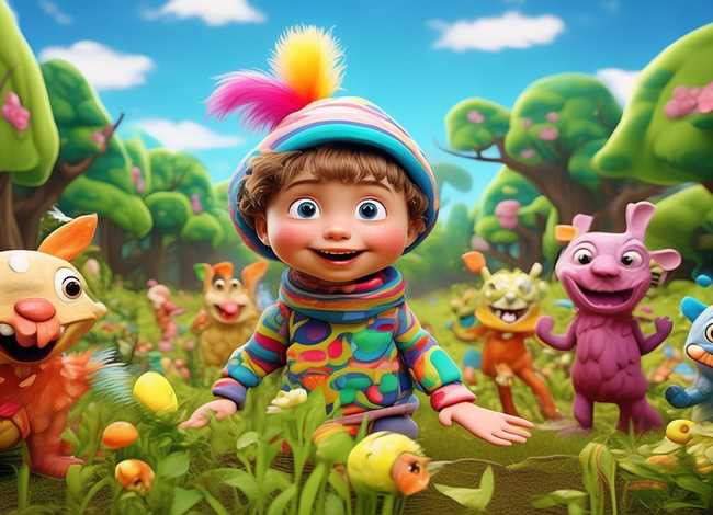 儿童绘本故事我是可爱的小傻瓜 - 今天我是可爱的小傻瓜绘本