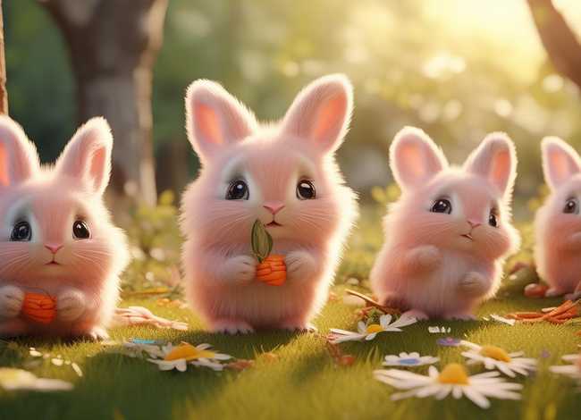 小兔子故事儿童 - 小兔子幼儿故事