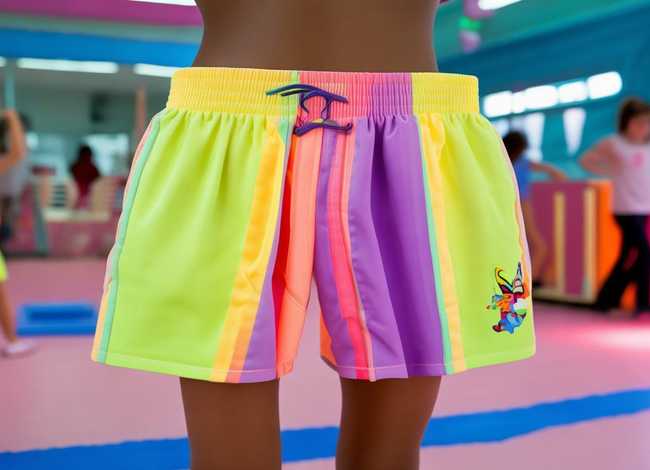 90年代儿童健美裤图片对比 90年代 健美裤