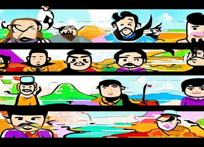 水浒人物儿童简笔画；水浒人物儿童简笔画大全