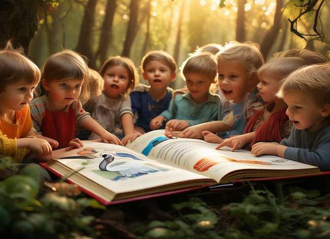 儿童故事野天鹅阅读卡、野天鹅的阅读记录卡