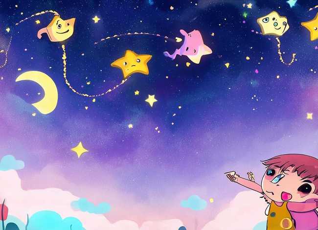 有关星星由来的儿童故事、有关星星的幼儿故事或绘本