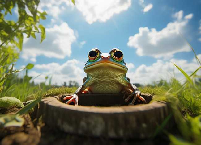 成语故事坐井观天的故事 - 坐井观天的成语故事视频