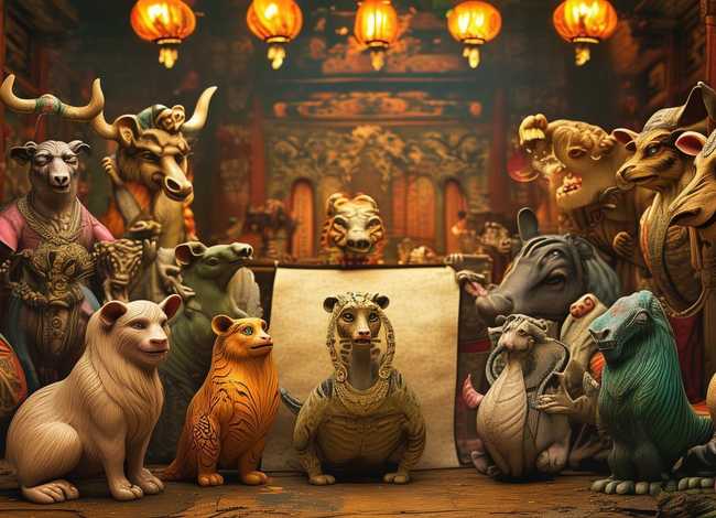 讲十二生肖的故事 讲十二生肖的故事配乐 讲十二生肖的故事 讲十二生肖的故事配乐