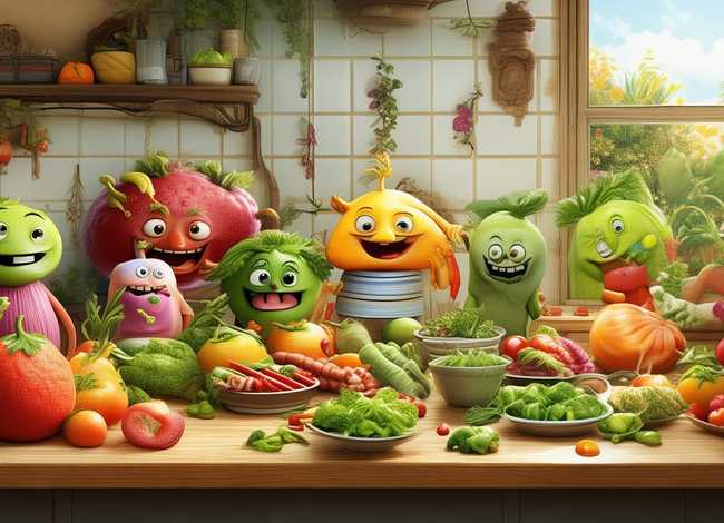 科学饮食故事、科学饮食绘本故事