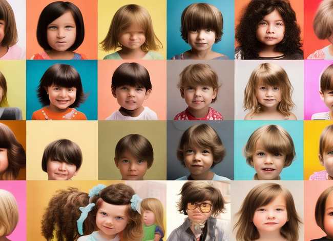 儿童经典发型图片 - 儿童经典发型图片大全
