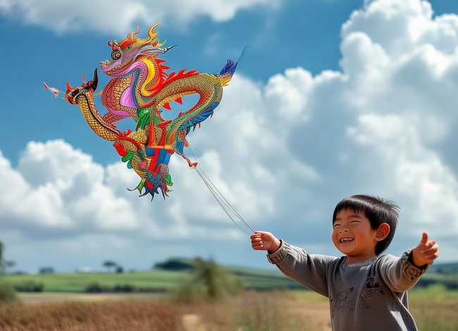 儿童风筝古诗，播放风筝的古诗