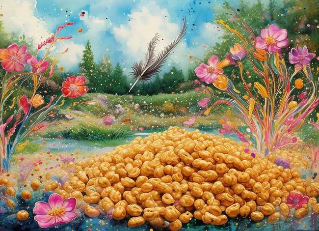 妙笔花生，妙笔生花 花生米