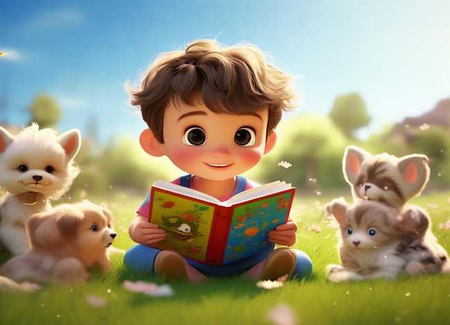 儿童带拼音短故事（幼儿带拼音简短小故事）