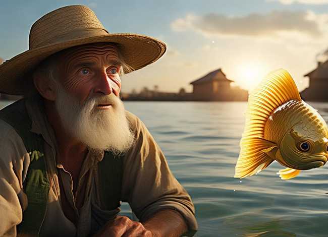 渔夫和金鱼的故事简介、渔夫和金鱼的故事简介内容