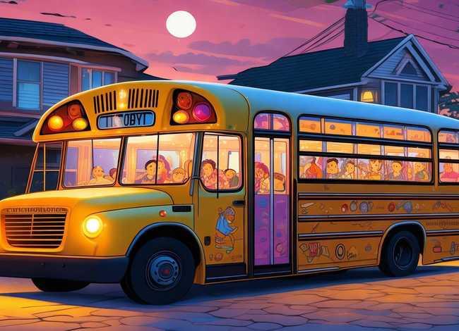 关于校车的睡前故事、关于校车的睡前故事短篇