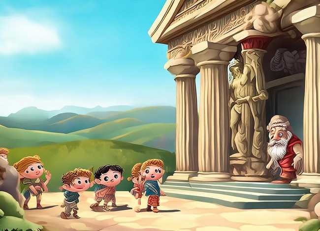 希腊神话儿童故事（希腊神话故事 小学生）