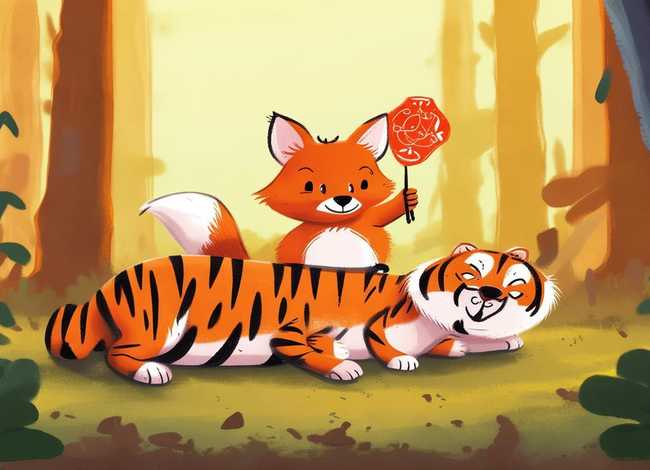 狐假虎威儿童故事 狐假虎威的幼儿故事