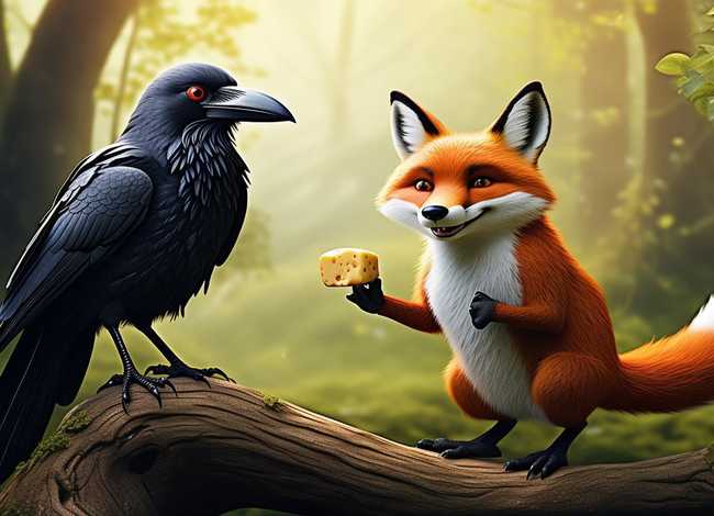 乌鸦和狐狸儿童故事完整；乌鸦和狐狸的故事完整版