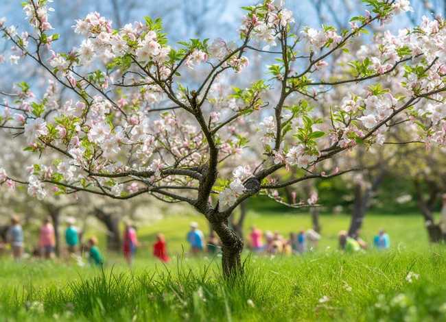 苹果树幼儿故事、苹果树幼儿故事春天来了