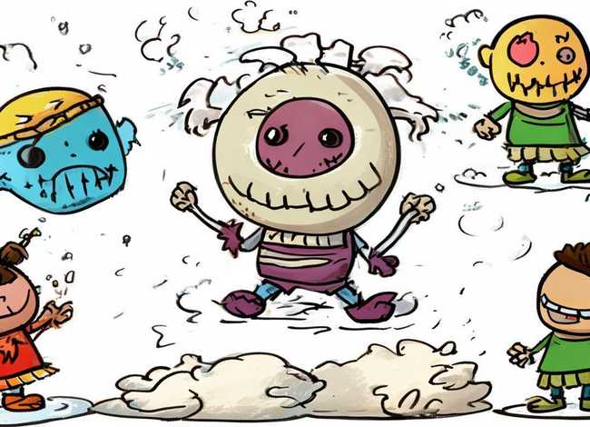 三打白骨精绘本故事儿童简笔画；三打白骨精儿童简笔画图